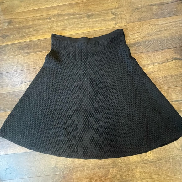 CAbi Black Bomber Zip-up Jacket | Sweater l Textured Like New - Picture 9 of 10